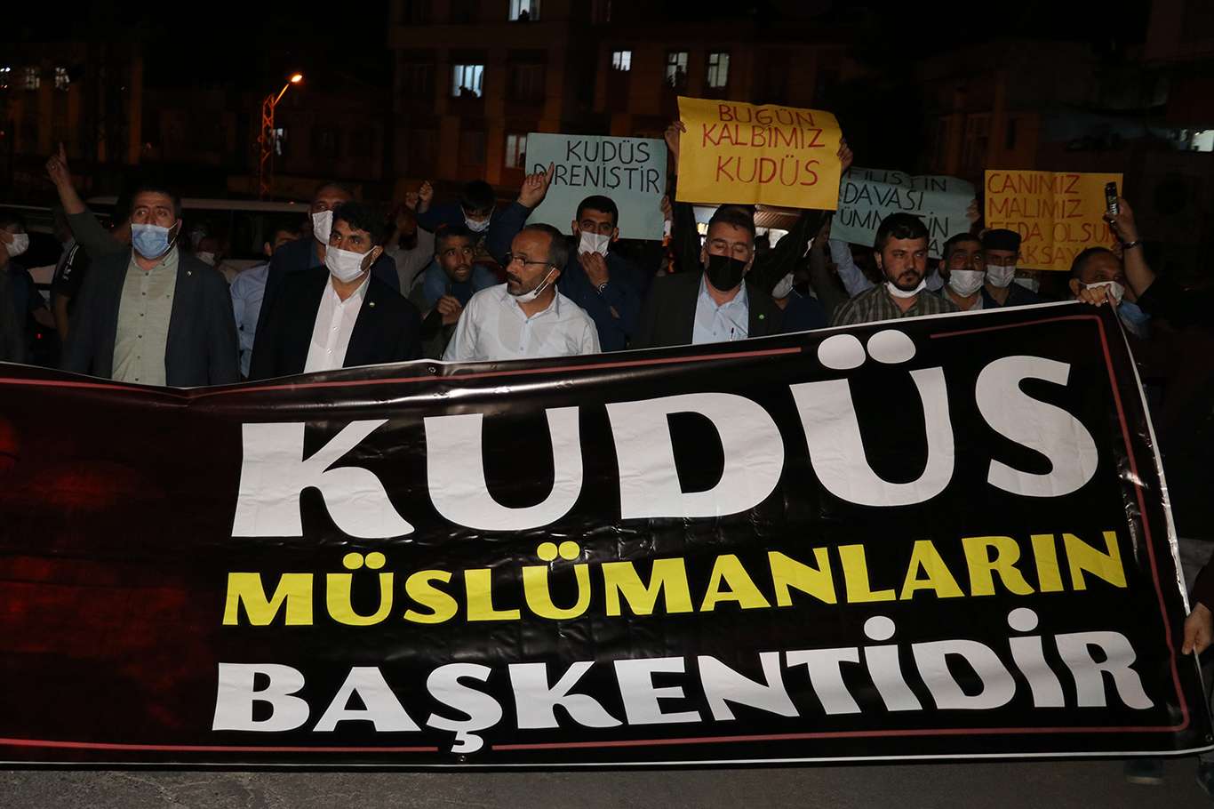 HÜDA PAR Gaziantep İl Başkanlığından siyonist işgal rejimine tepki